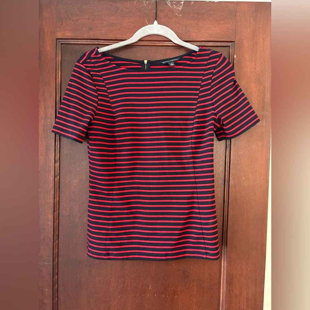 Banana Republic Striped Professional Shirt Size 4
